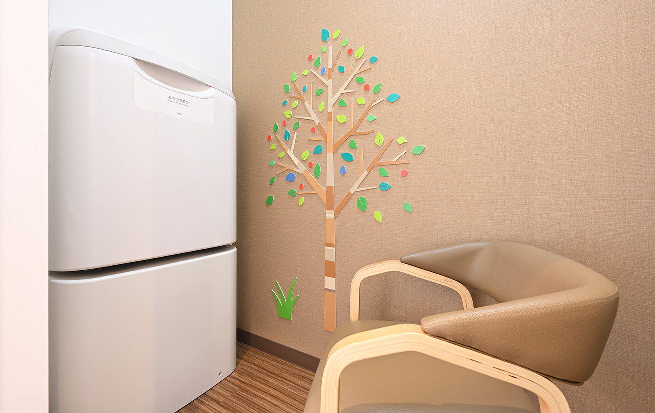 授乳室・オムツ交換台